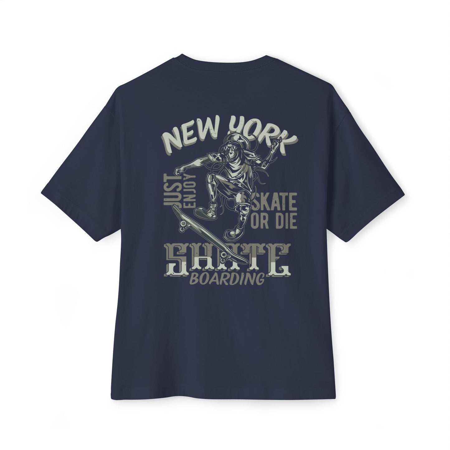 "NEW YORK" OVERSIZED BACK PRINTED T-SHIRT