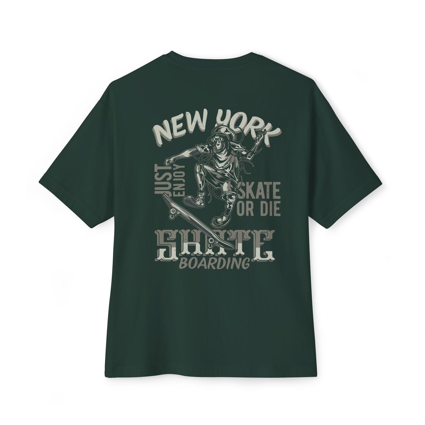 "NEW YORK" OVERSIZED BACK PRINTED T-SHIRT