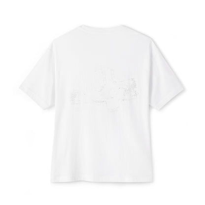 "Skill"  Oversized Back Printed T-shirt